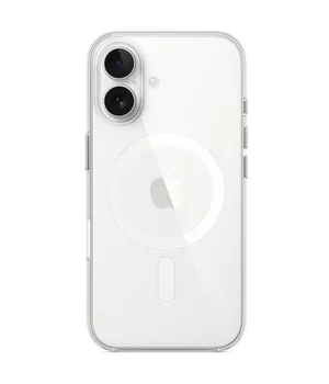 Чехол Clear Case (AAA) with MagSafe and Animation для Apple iPhone 17 (6.3") Clear