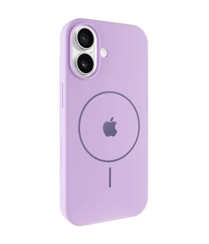 Чехол Silicone Case Full Protective (AA) V2 with MagSafe для Apple iPhone 17 (6.3") Сиреневый / Lilac Чехол Silicone Case Full Protective (AA) V2 with MagSafe для Apple iPhone 17 (6.3") Сиреневый / Lilac