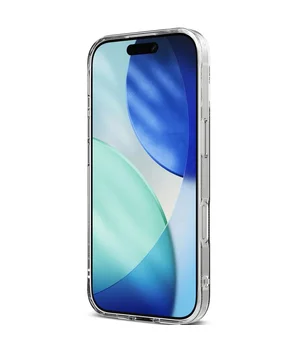 TPU чехол Epic Transparent 1,5mm Full Camera для Apple iPhone 17 (6.3") Бесцветный (прозрачный)