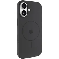 Чехол Silicone Case Full Protective (AA) V2 with MagSafe для Apple iPhone 17 (6.3") Серый / Dark Gray