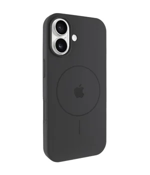 Чехол Silicone Case Full Protective (AA) V2 with MagSafe для Apple iPhone 17 (6.3") Серый / Dark Gray Чехол Silicone Case Full Protective (AA) V2 with MagSafe для Apple iPhone 17 (6.3") Серый / Dark Gray