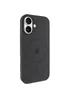 Чехол Silicone Case Full Protective (AA) V2 with MagSafe для Apple iPhone 17 (6.3") Серый / Dark Gray