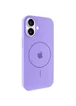 Чехол Silicone Case Full Protective (AA) V2 with MagSafe для Apple iPhone 17 (6.3") Сиреневый / Dasheen