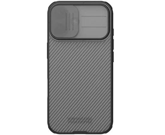 Карбоновая накладка Nillkin CamShield Pro для Apple iPhone 17 (6.3") Transparent black