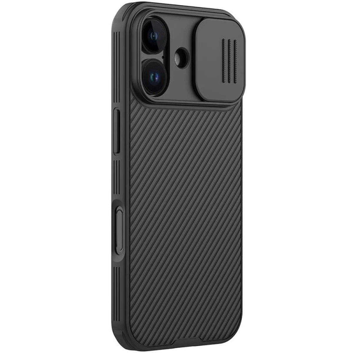 Карбоновая накладка Nillkin CamShield Pro для Apple iPhone 17 (6.3") Black