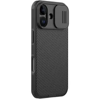Карбоновая накладка Nillkin CamShield Pro для Apple iPhone 17 (6.3") Black