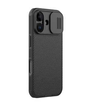 Карбоновая накладка Nillkin CamShield Pro для Apple iPhone 17 (6.3") Black