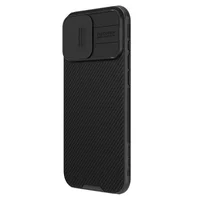 Карбоновая накладка Nillkin CamShield Pro для Apple iPhone 17 (6.3") Black