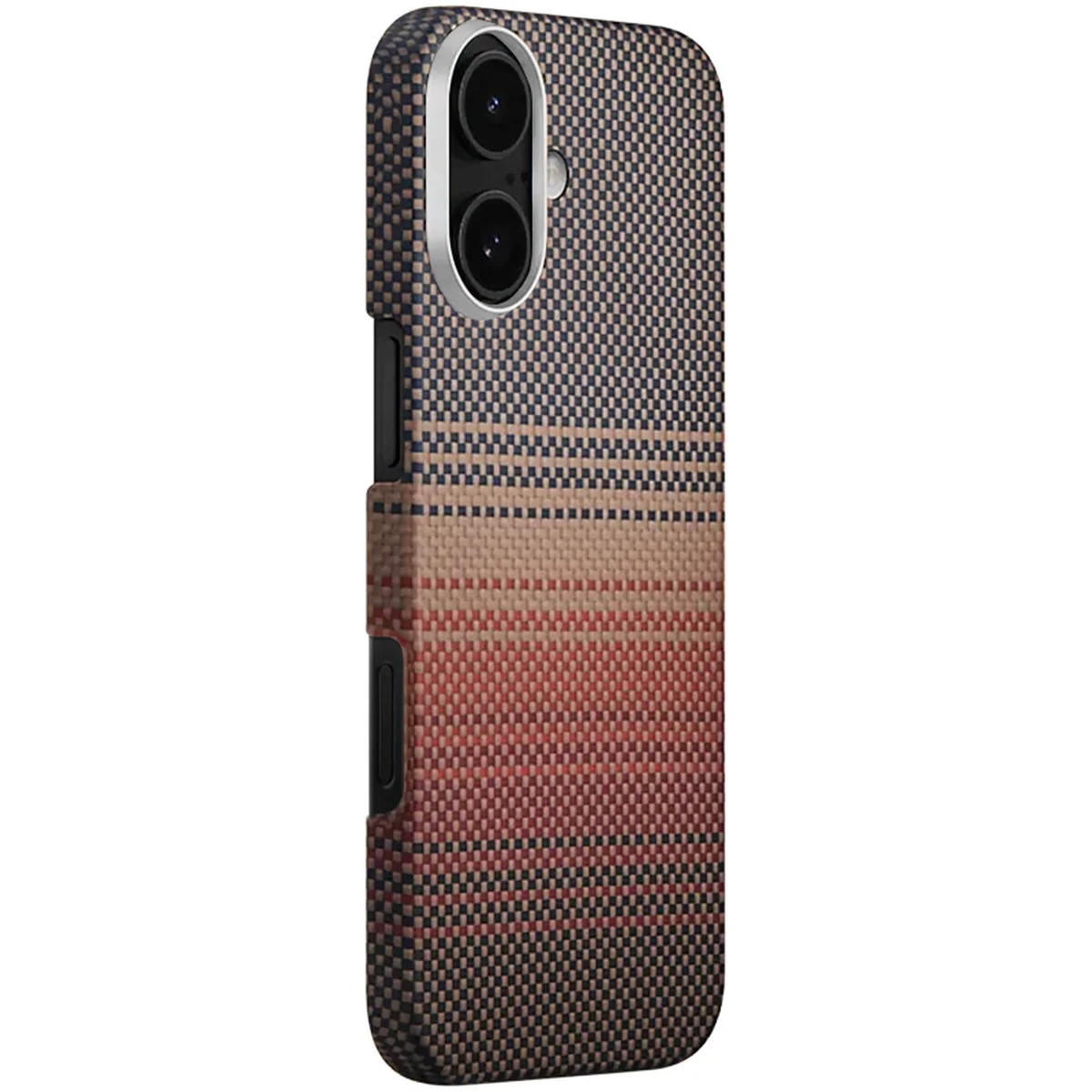 Чехол PC Carbon Protection Slim with MagSafe для Apple iPhone 17 (6.3") Red