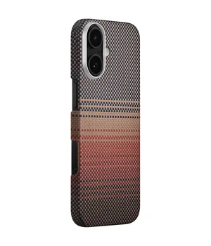 Чохол PC Carbon Protection Slim with MagSafe для Apple iPhone 17 (6.3") Red