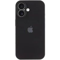 Чехол Silicone Case Full Camera Protective (AA) для Apple iPhone 17 (6.3") Черный / Black