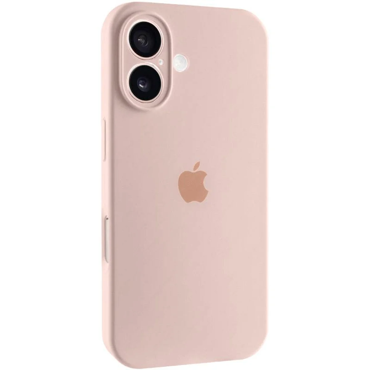Чехол Silicone Case Full Camera Protective (AA) для Apple iPhone 17 (6.3") Розовый / Pink Sand