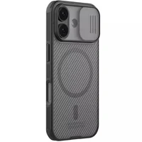 Карбоновая накладка Nillkin CamShield Pro Magnetic для Apple iPhone 17 (6.3") Transparent black