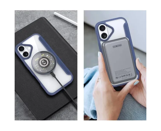 Чехол-книжка Dux Ducis Skin X Pro with MagSafe для Apple iPhone 17 (6.3") Blue