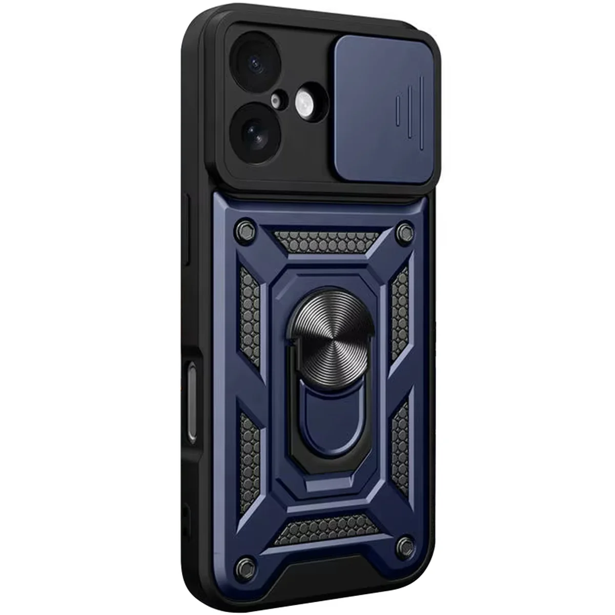 Чехол Ummi Camshield Serge Ring для Apple iPhone 17 (6.3") Синий / Navy
