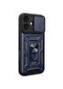 Чехол Ummi Camshield Serge Ring для Apple iPhone 17 (6.3") Синий / Navy