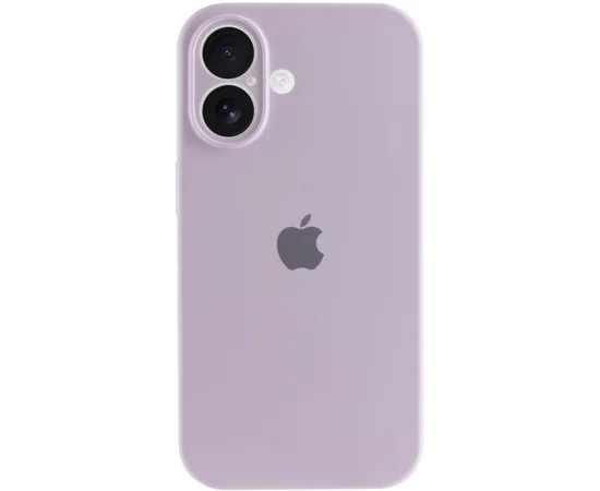 Чехол Silicone Case Full Camera Protective (AA) для Apple iPhone 17 (6.3") Сиреневый / Lilac