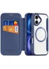 Чехол-книжка Dux Ducis Skin X Pro with MagSafe для Apple iPhone 17 (6.3") Blue