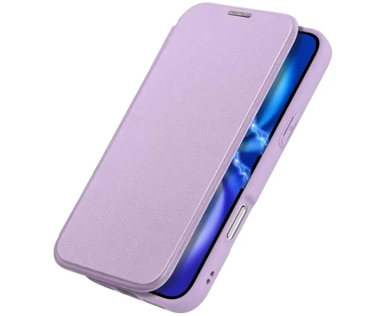 Чехол-книжка Dux Ducis Skin X Pro with MagSafe для Apple iPhone 17 (6.3") Purple Pink