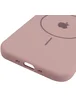 Чехол Silicone Case Full Protective (AA) V2 with MagSafe для Apple iPhone 17 (6.3") Розовый / Pink Sand