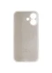 Чехол Silicone Case Full Camera Protective (AA) для Apple iPhone 17 (6.3") Белый / White