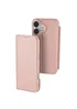 Чохол-книжка Dux Ducis з кишенею для візиток для Apple iPhone 17 (6.3") Rose Gold