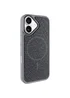 Чехол PC TechWoven Hybrid with MagSafe для Apple iPhone 17 (6.3") Grey / Black