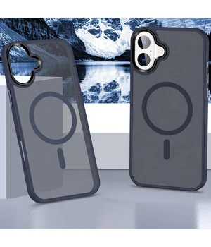 Чехол Ummi Colorful with MagSafe для Apple iPhone 17 (6.3") Синий / Navy Blue