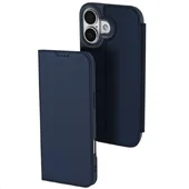Чехол-книжка Dux Ducis с карманом для визиток для Apple iPhone 17 (6.3") Синий