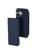 Чохол-книжка Dux Ducis з кишенею для візиток для Apple iPhone 17 (6.3") Синій