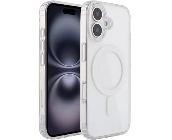 Чехол TPU Clear Case with MagSafe для Apple iPhone 17 (6.3") Clear
