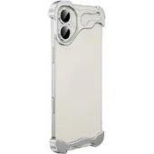 Чохол Minimalist Metal Bumper для Apple iPhone 17 (6.3") Silver