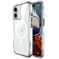 Чехол TPU Space Octagon with MagSafe для Apple iPhone 17 (6.3") Clear