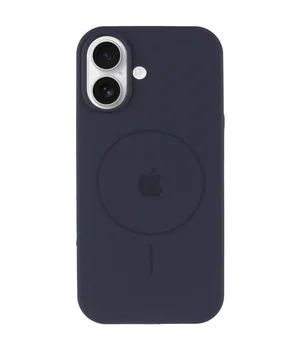 Чехол Silicone Case Full Protective (AA) V2 with MagSafe для Apple iPhone 17 (6.3") Темно-синий / Midnight blue Чехол Silicone Case Full Protective (AA) V2 with MagSafe для Apple iPhone 17 (6.3") Темно-синий / Midnight blue