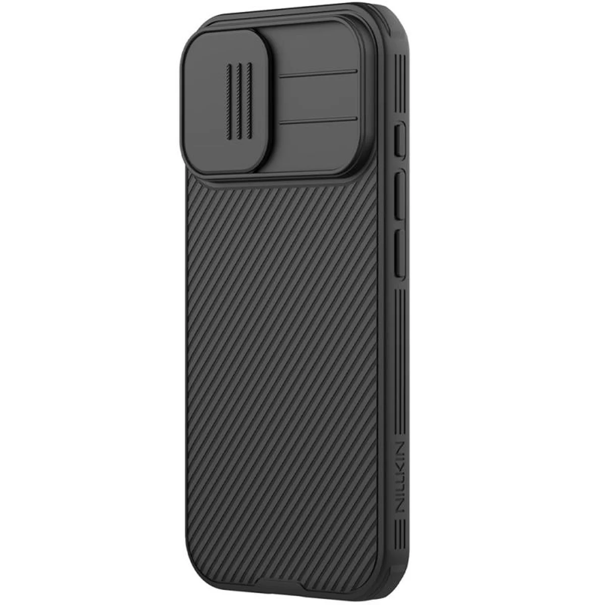 Карбонова накладка Nillkin CamShield Pro Magnetic для Apple iPhone 17 (6.3") Black