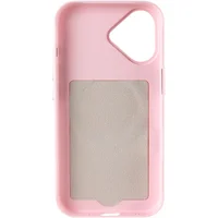 Чехол PC TechWoven Hybrid with MagSafe для Apple iPhone 17 (6.3") Pink / Orange