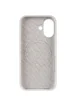 Чехол Silicone Case Full Protective (AA) V2 with MagSafe для Apple iPhone 17 (6.3") Белый / White