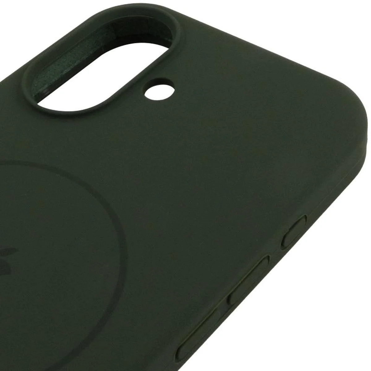Чохол Silicone Case Full Protective (AA) V2 with MagSafe для Apple iPhone 17 (6.3") Зелений / Cyprus Green