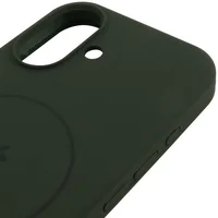 Чохол Silicone Case Full Protective (AA) V2 with MagSafe для Apple iPhone 17 (6.3") Зелений / Cyprus Green