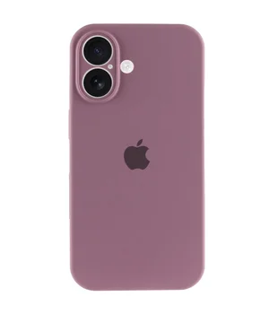 Чехол Silicone Case Full Camera Protective (AA) для Apple iPhone 17 (6.3") Лиловый / Lilac Pride