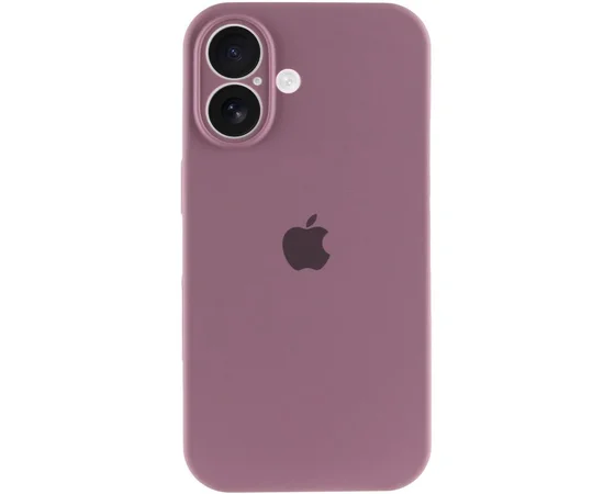 Чехол Silicone Case Full Camera Protective (AA) для Apple iPhone 17 (6.3") Лиловый / Lilac Pride