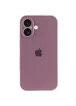 Чехол Silicone Case Full Camera Protective (AA) для Apple iPhone 17 (6.3") Лиловый / Lilac Pride
