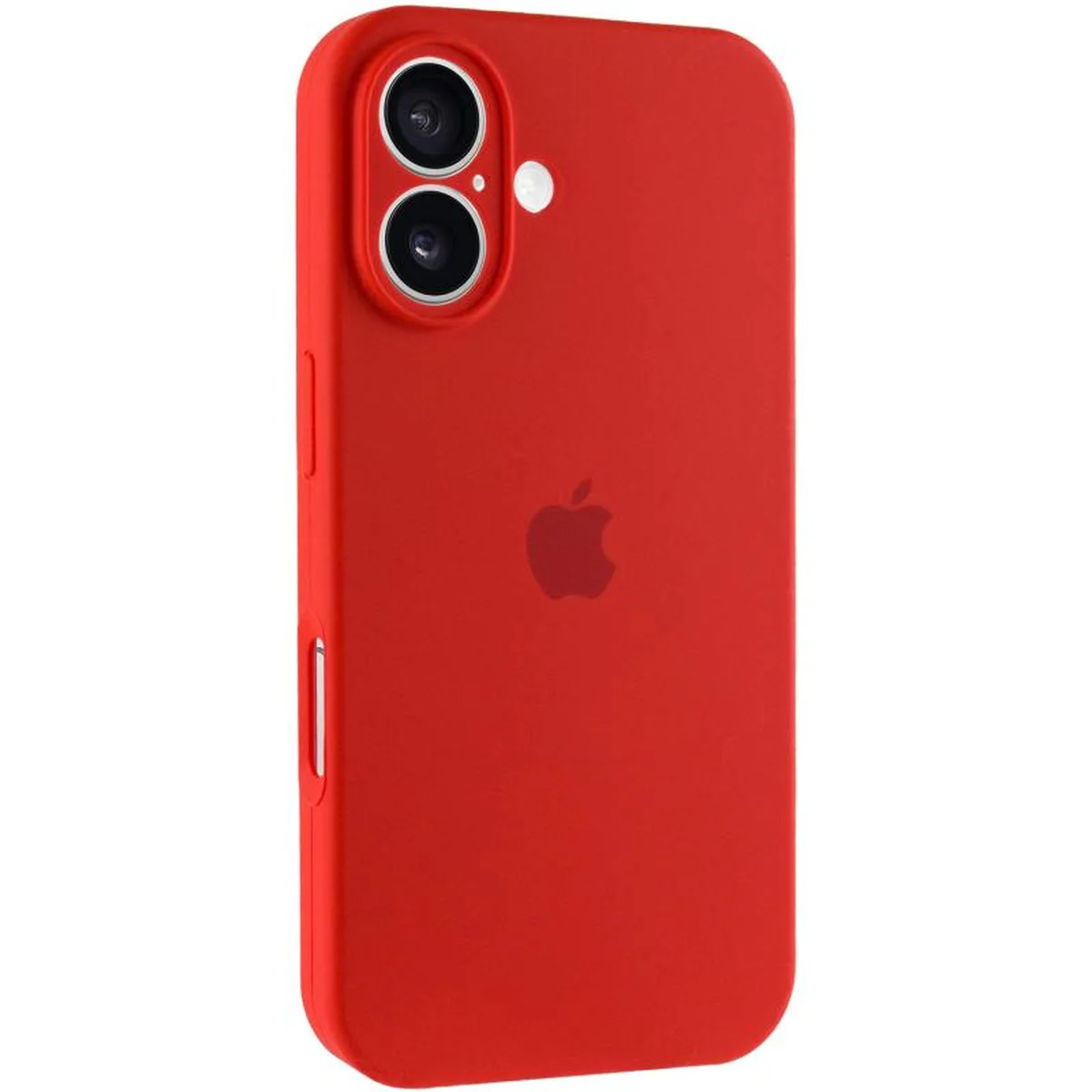 Чехол Silicone Case Full Camera Protective (AA) для Apple iPhone 17 (6.3") Красный / Red