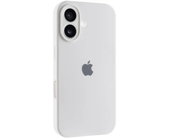 Чехол Silicone Case Full Camera Protective (AA) для Apple iPhone 17 (6.3") Белый / White