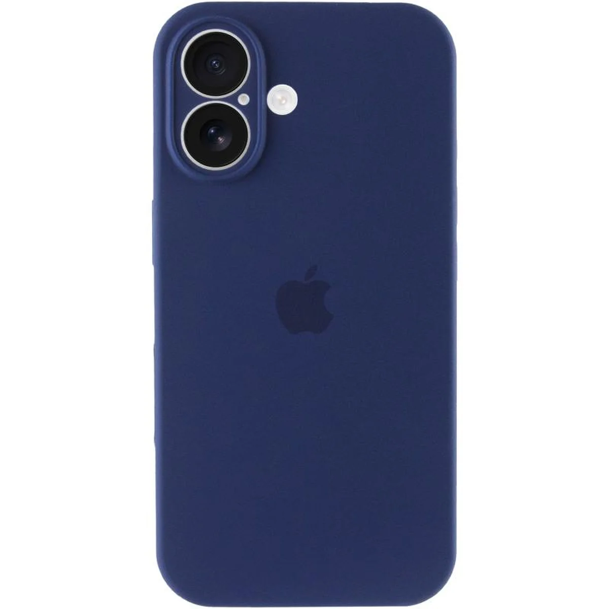 Чехол Silicone Case Full Camera Protective (AA) для Apple iPhone 17 (6.3") Синий / Deep navy