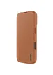 Кожаный чехол-книжка Nillkin Qin Pro Camshield для Apple iPhone 17 (6.3") Brown