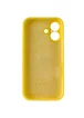 Чехол Silicone Case Full Camera Protective (AA) для Apple iPhone 17 (6.3") Желтый / Yellow