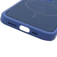 Чехол PC TechWoven Hybrid with MagSafe для Apple iPhone 17 (6.3") Blue