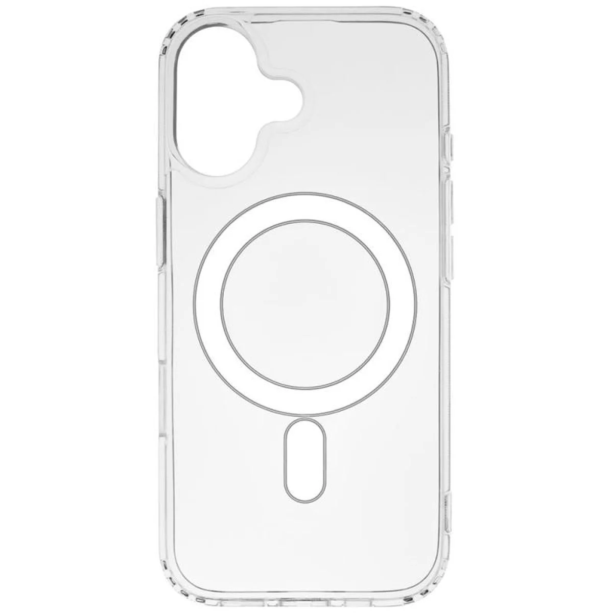 Чехол TPU Clear Case with MagSafe для Apple iPhone 17 (6.3") Clear