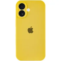 Чехол Silicone Case Full Camera Protective (AA) для Apple iPhone 17 (6.3") Желтый / Yellow